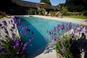 Swimming pool Manor of Villeneuve