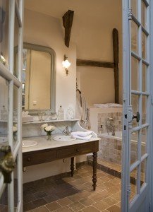 bathroom Manoir de la Villeneuve