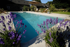Swimming pool Manor of Villeneuve