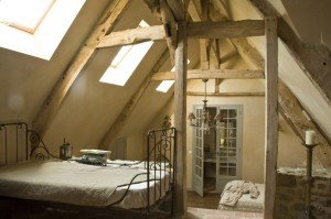Un Ange Passe family room - Manoir de la Villeneuve Guest house in Brittany