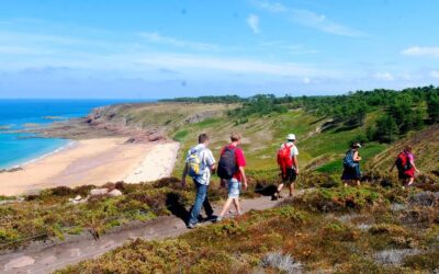 On foot, on horseback or by bicycle